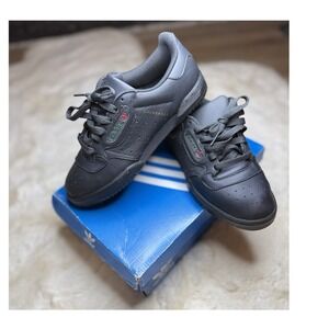 adidas Yeezy Powerphase Calabasas Core Black CG6420 Leather Sneaker
